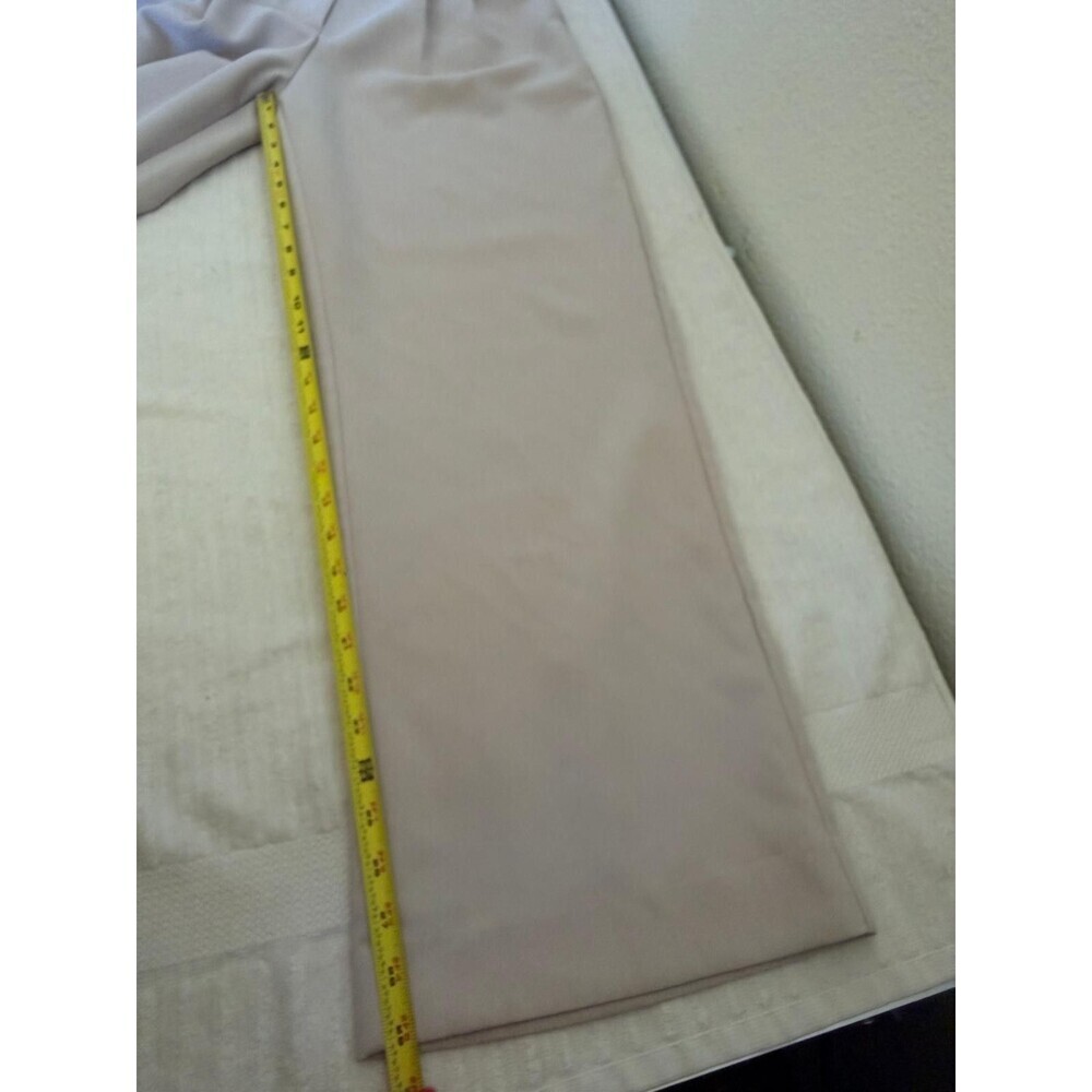 Abercrombie & Fitch Pleated Wide-Leg Dress Pants Beige Womens 31X12 Office - Picture 10 of 16